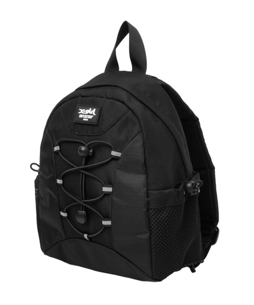 X-girl（エックスガール）の「BUNGEE CORD 2WAY MINI DAYPACK（バックパック/リュック・レディース・ブラック/レッド・ONE SIZE）」の13枚目の写真