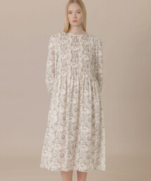 MACKINTOSH LONDON | 【婦人画報4月号掲載】【BIBURY FLOWER】エッチングバイブリーワンピース(ワンピース)