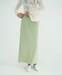 LOW WAIST STRAIGHT SKIRT