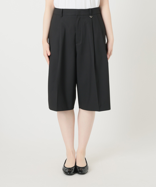 IENA（イエナ）の「ウォッシャブル テーパードハーフスラックス（その他パンツ・レディース・グレー/ブラック・38/36）」の10枚目の写真