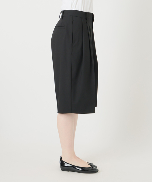 IENA（イエナ）の「ウォッシャブル テーパードハーフスラックス（その他パンツ・レディース・グレー/ブラック・38/36）」の13枚目の写真