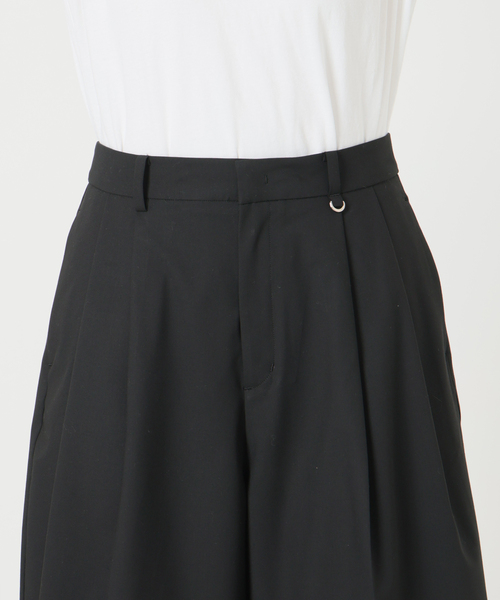 IENA（イエナ）の「ウォッシャブル テーパードハーフスラックス（その他パンツ・レディース・グレー/ブラック・38/36）」の14枚目の写真