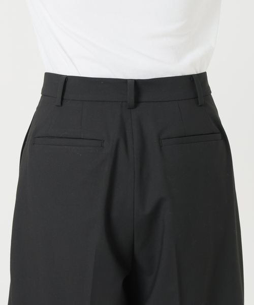 IENA（イエナ）の「ウォッシャブル テーパードハーフスラックス（その他パンツ・レディース・グレー/ブラック・38/36）」の15枚目の写真