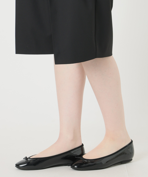 IENA（イエナ）の「ウォッシャブル テーパードハーフスラックス（その他パンツ・レディース・グレー/ブラック・38/36）」の17枚目の写真