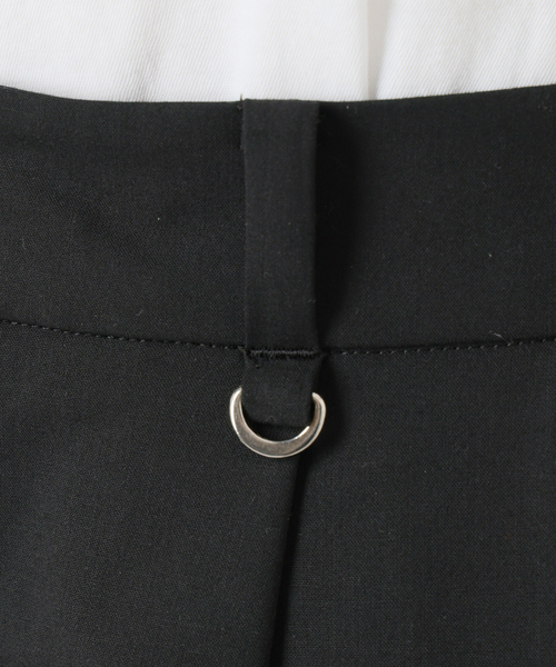 IENA（イエナ）の「ウォッシャブル テーパードハーフスラックス（その他パンツ・レディース・グレー/ブラック・38/36）」の18枚目の写真