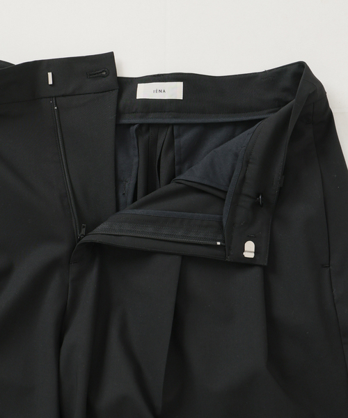IENA（イエナ）の「ウォッシャブル テーパードハーフスラックス（その他パンツ・レディース・グレー/ブラック・38/36）」の19枚目の写真
