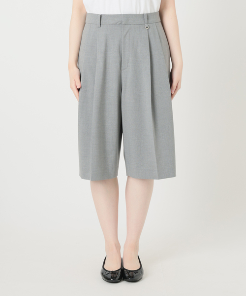 IENA（イエナ）の「ウォッシャブル テーパードハーフスラックス（その他パンツ・レディース・グレー/ブラック・38/36）」の22枚目の写真