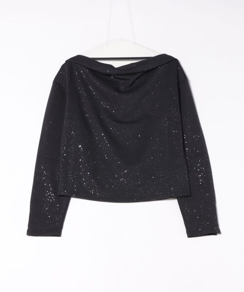 apres jour clair(アプレジュールクレア)の「【apres jour clair】ドレープラメトップス(Tシャツ/カットソー・レディース・チャコールグレー/アイボリー/ネイビー・X-LARGE/フリー)」の14枚目の写真