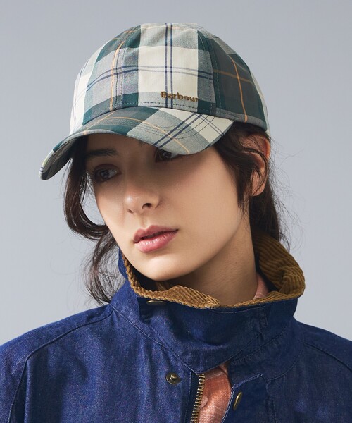 Barbour（バブアー）の「【Barbour / バブアー】TELFIELD TARTAN CAP / テルフィールド タータンチェック / キャップ / 帽子 / ユニセックス（キャップ・メンズ・グリーン系その他/ブラウン系その他・フリー）」の15枚目の写真