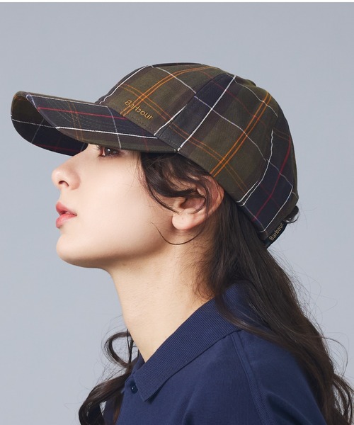 Barbour（バブアー）の「【Barbour / バブアー】TELFIELD TARTAN CAP / テルフィールド タータンチェック / キャップ / 帽子 / ユニセックス（キャップ・メンズ・グリーン系その他/ブラウン系その他・フリー）」の2枚目の写真