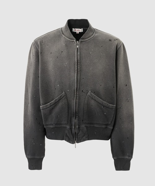 MASU（エムエーエスユー）の「JACQUARD NATIVE FLEECE BOMBER JACKET