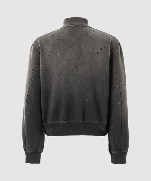 MASU（エムエーエスユー）の「CLOVER SPLATTER SWEAT BLOUSON（ブルゾン・メンズ・ブルー/ブラック・46）」の5枚目の写真