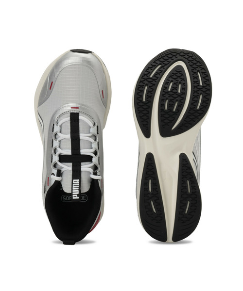 PUMA(プーマ)の「PUMA プーマ ユニセックス ソフトライド ムーブオン フダン ワイド ランニ(スニーカー・メンズ・ブラック×シルバー/グレー/ブラック/ベージュ・22.0cm/29.0cm/28.0cm/27.0cm/26.0cm/25.0cm/24.0cm/23.0cm/30.0cm/28.5cm/27.5cm/26.5cm/25.5cm/24.5cm/23.5cm/22.5cm)」の22枚目の写真
