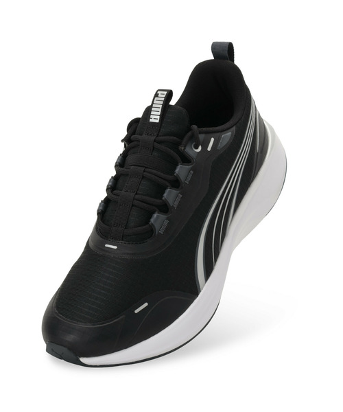 PUMA(プーマ)の「PUMA プーマ ユニセックス ソフトライド ムーブオン フダン ワイド ランニ(スニーカー・メンズ・ブラック×シルバー/グレー/ブラック/ベージュ・22.0cm/29.0cm/28.0cm/27.0cm/26.0cm/25.0cm/24.0cm/23.0cm/30.0cm/28.5cm/27.5cm/26.5cm/25.5cm/24.5cm/23.5cm/22.5cm)」の11枚目の写真