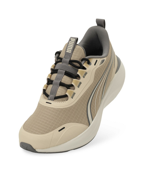 PUMA(プーマ)の「PUMA プーマ ユニセックス ソフトライド ムーブオン フダン ワイド ランニ(スニーカー・メンズ・ブラック×シルバー/グレー/ブラック/ベージュ・22.0cm/29.0cm/28.0cm/27.0cm/26.0cm/25.0cm/24.0cm/23.0cm/30.0cm/28.5cm/27.5cm/26.5cm/25.5cm/24.5cm/23.5cm/22.5cm)」の7枚目の写真