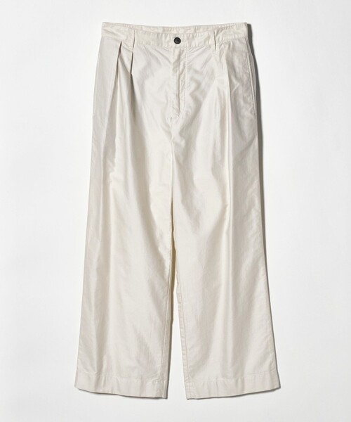 BEAUTY&YOUTH UNITED ARROWS(ビューティーアンドユースユナイテッドアローズ)の「GIZA モールスキン 2タック パンツ NO.10(その他パンツ・メンズ・オフホワイト/ブラック・M/L/S/XL)」の9枚目の写真