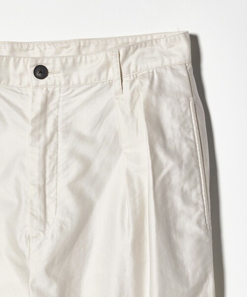 BEAUTY&YOUTH UNITED ARROWS(ビューティーアンドユースユナイテッドアローズ)の「GIZA モールスキン 2タック パンツ NO.10(その他パンツ・メンズ・オフホワイト/ブラック・M/L/S/XL)」の8枚目の写真