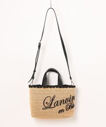 LANVIN en Bleu | ロタン かごバッグ(かごバッグ)