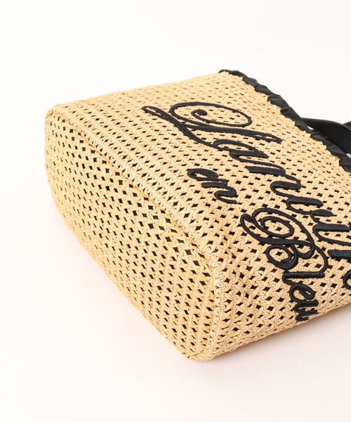 LANVIN en Bleu（ランバンオンブルー）の「ロタン かごバッグ（かごバッグ・レディース・ブラック・FREE）」の3枚目の写真