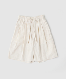 MATSUFUJI / マツフジ STRIPED WIDE SHORTS