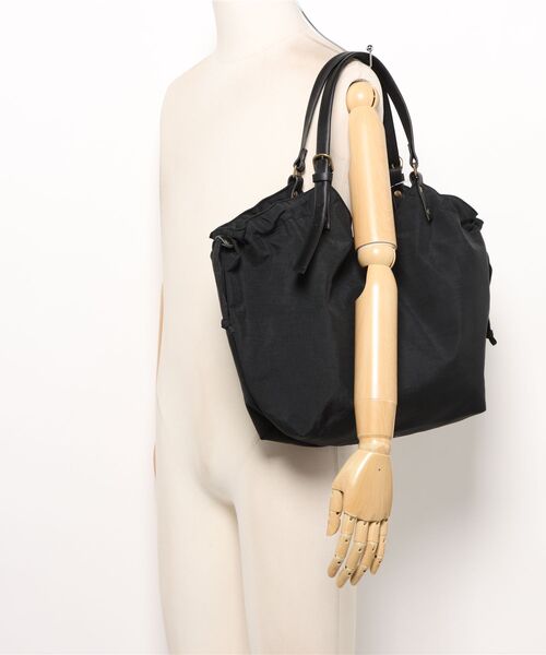 CLEDRAN(クレドラン)の「【軽量 大容量】CL3964 LALI SIDE GATHER TOTE(トートバッグ・レディース・ブラック/ブルーグレー/ベージュ・FREE)」の19枚目の写真