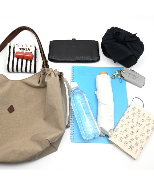 CLEDRAN(クレドラン)の「【軽量 大容量】CL3964 LALI SIDE GATHER TOTE(トートバッグ・レディース・ブラック/ブルーグレー/ベージュ・FREE)」の11枚目の写真