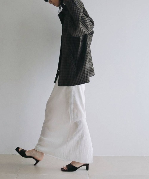 anuke(アンヌーク)の「anuke Check Coverall Jacket チェックカバーオールジャケット/62620102(その他アウター・レディース・ブラウン・36/38)」の15枚目の写真