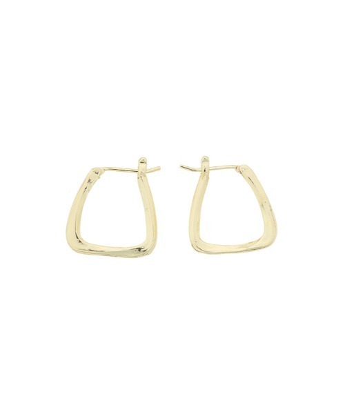 Edit Sheen（エディットシーン）の「スクエアヴィンテージフープピアス（ピアス（両耳用）・レディース・ゴールド・FREE）」の3枚目の写真