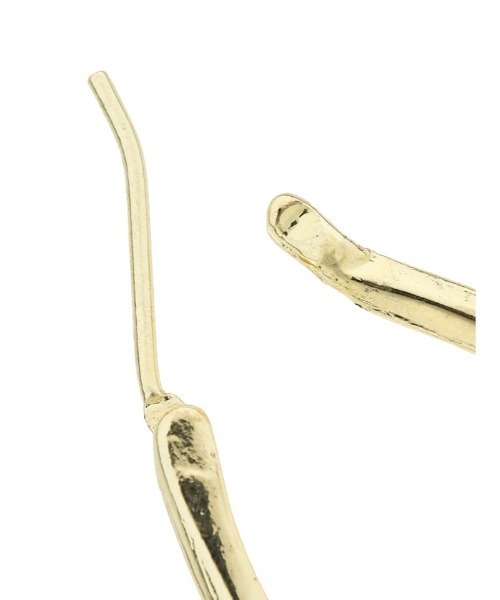 Edit Sheen（エディットシーン）の「スクエアヴィンテージフープピアス（ピアス（両耳用）・レディース・ゴールド・FREE）」の5枚目の写真