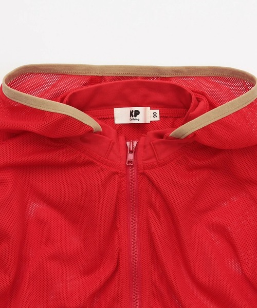KP BOY(ケーピーボーイ)の「メッシュ ジャケット 【防虫加工】(その他アウター・キッズ・レッド/ブルー・90cm/110cm/120cm/130cm/100cm/140cm/150cm)」の5枚目の写真