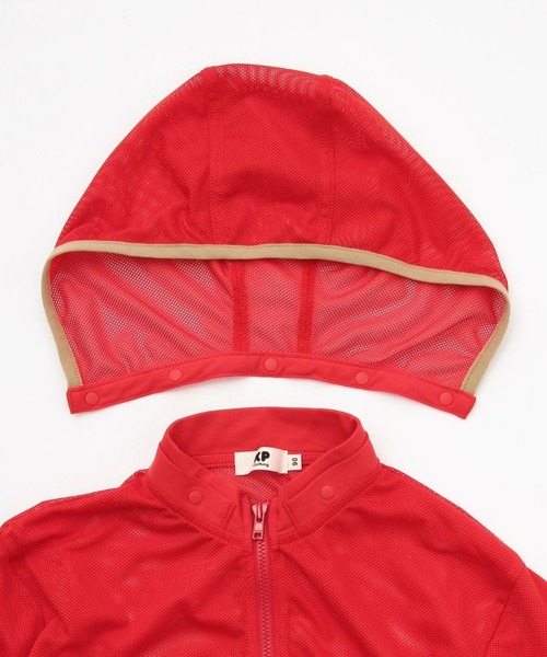 KP BOY(ケーピーボーイ)の「メッシュ ジャケット 【防虫加工】(その他アウター・キッズ・レッド/ブルー・90cm/110cm/120cm/130cm/100cm/140cm/150cm)」の6枚目の写真