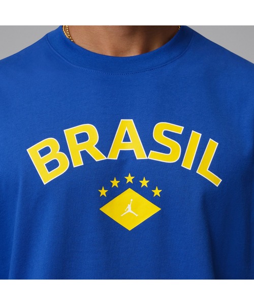JORDAN BRAND（ジョーダンブランド）の「JORDAN BRAND M J SLVLSS GX CREW P6 / ジョーダン ブランド ジョーダン SLVLSS GX ショートスリーブ クルー P6 / NIKE【SP】（Tシャツ/カットソー・メンズ・ブルー・S/M/L/XL/XXL）」の4枚目の写真
