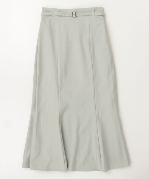 ASTORIA ODIER（アストリアオディール）の「細ベルトマーメイドスカート（スカート・レディース・ベージュ/ミント/ブラック・SMALL/MEDIUM）」の3枚目の写真