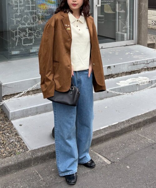 GEVACO（ゲバコ）の「【GEVACO/ゲバコ】半袖透かしニットポロ（ポロシャツ・レディース・ネイビー/ミント/アイボリー・SMALL/MEDIUM/LARGE）」の17枚目の写真