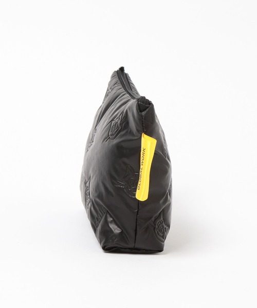 GLOBAL WORK（グローバルワーク）の「Cat's ISSUE/撥水キルトポーチ/636180（ポーチ・レディース・ブラック/シルバー・FREE）」の6枚目の写真