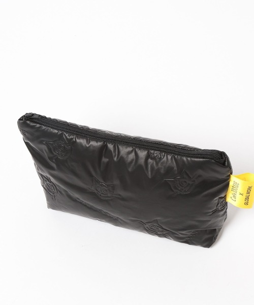 GLOBAL WORK（グローバルワーク）の「Cat's ISSUE/撥水キルトポーチ/636180（ポーチ・レディース・ブラック/シルバー・FREE）」の8枚目の写真