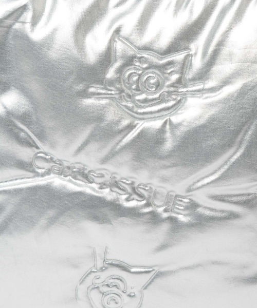 GLOBAL WORK（グローバルワーク）の「Cat's ISSUE/撥水キルトポーチ/636180（ポーチ・レディース・ブラック/シルバー・FREE）」の18枚目の写真