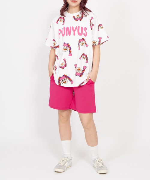 PUNYUS(プニュズ)の「【新サイズ】NAOMIチャン総柄Tシャツ(Tシャツ/カットソー・レディース・ホワイト・5/4/3/2/1)」の3枚目の写真