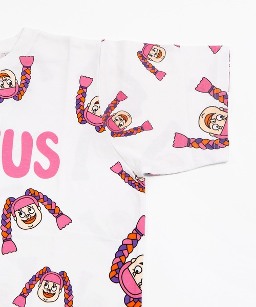 PUNYUS(プニュズ)の「【新サイズ】NAOMIチャン総柄Tシャツ(Tシャツ/カットソー・レディース・ホワイト・5/4/3/2/1)」の9枚目の写真