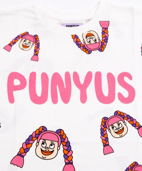 PUNYUS(プニュズ)の「【新サイズ】NAOMIチャン総柄Tシャツ(Tシャツ/カットソー・レディース・ホワイト・5/4/3/2/1)」の11枚目の写真