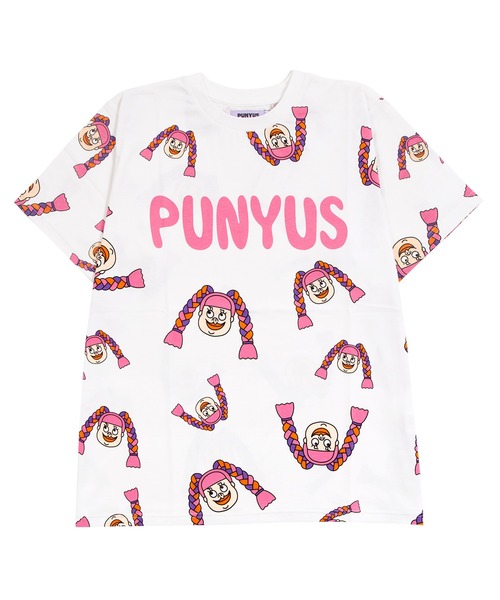 PUNYUS(プニュズ)の「【新サイズ】NAOMIチャン総柄Tシャツ(Tシャツ/カットソー・レディース・ホワイト・5/4/3/2/1)」の13枚目の写真