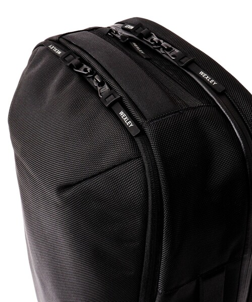 NOLLEY’S（ノーリーズ）の「【WEXLEY/ウェクスレイ】ETN200 ETAN CORDURA BALLISTIC BLACK（バックパック/リュック・メンズ・ブラック・FREE）」の3枚目の写真