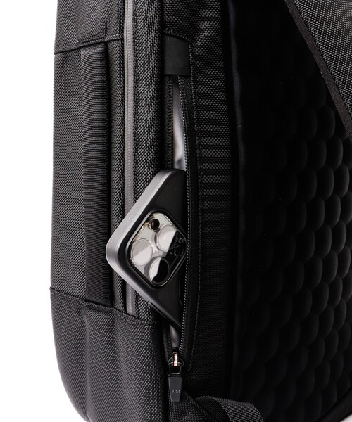 NOLLEY’S（ノーリーズ）の「【WEXLEY/ウェクスレイ】ETN200 ETAN CORDURA BALLISTIC BLACK（バックパック/リュック・メンズ・ブラック・FREE）」の7枚目の写真