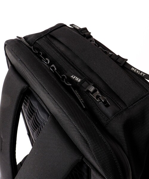 NOLLEY’S（ノーリーズ）の「【WEXLEY/ウェクスレイ】ETN200 ETAN CORDURA BALLISTIC BLACK（バックパック/リュック・メンズ・ブラック・FREE）」の16枚目の写真