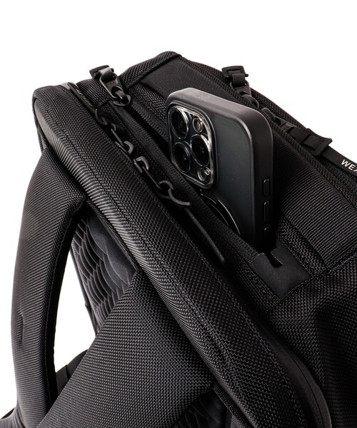 NOLLEY’S（ノーリーズ）の「【WEXLEY/ウェクスレイ】ETN200 ETAN CORDURA BALLISTIC BLACK（バックパック/リュック・メンズ・ブラック・FREE）」の17枚目の写真