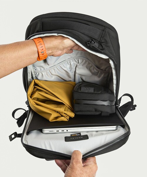 NOLLEY’S（ノーリーズ）の「【WEXLEY/ウェクスレイ】ETN200 ETAN CORDURA BALLISTIC BLACK（バックパック/リュック・メンズ・ブラック・FREE）」の20枚目の写真