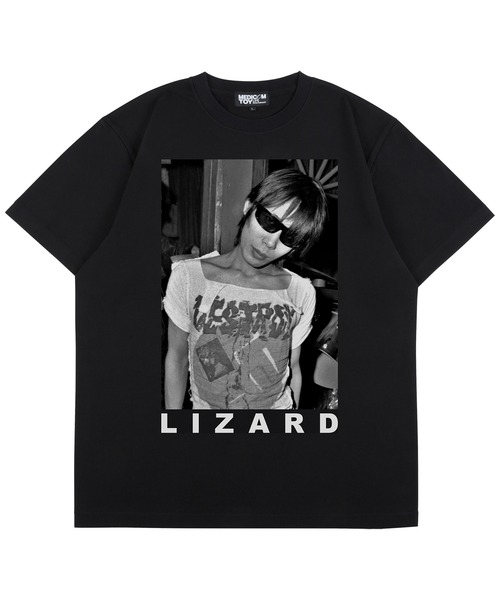 MEDICOM TOY(メディコムトイ)の「MLE ストリート・キングダム LIZARD(モモヨ) TEE(Tシャツ/カットソー・メンズ・ホワイト/ブラック・SMALL/MEDIUM/LARGE/X-LARGE)」の2枚目の写真