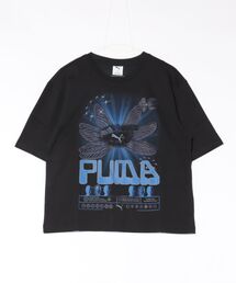 PUMA プーマ M GRAPHIC SPORT BPM BOXY TEE ショートスリーブ 636799 01BK