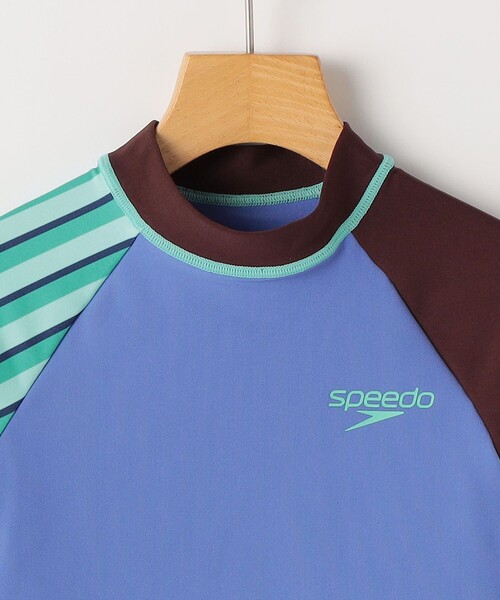 Speedo(スピード)の「Speedo:110~130cm / セパレート スイム ウェア(水着・キッズ・ブルー系その他/シルバーグレー・110/120/130)」の5枚目の写真