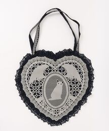 L.H.P | YUEQIQI/ユェチ・チ/Lace Heart Satchel(トートバッグ)